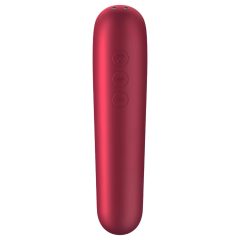   Satisfyer Dual Love - okos hüvelyi és csikló vibrátor (piros)