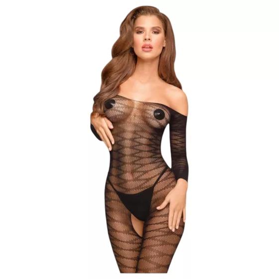 Penthouse Dreamy Diva - cikk-cakkos, carmen overál (fekete)