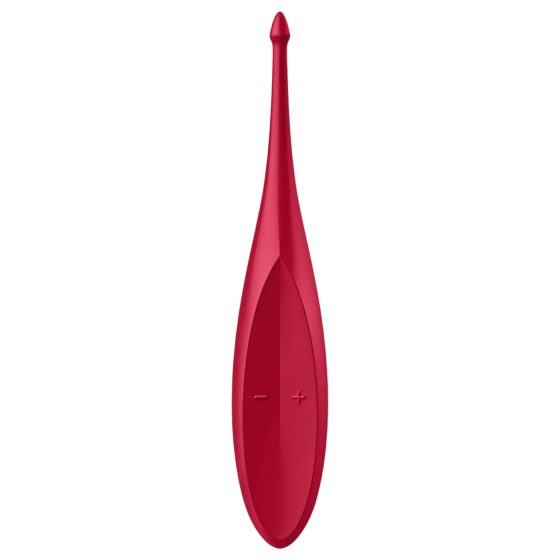 Satisfyer Twirling Fun - akkus, vízálló csikló vibrátor (piros)
