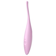   Satisfyer Twirling Joy - okos vízálló csikló vibrátor (pink)