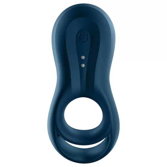 Satisfyer Epic Duo - app-vezérelt, vibrációs péniszgyűrű (fekete)