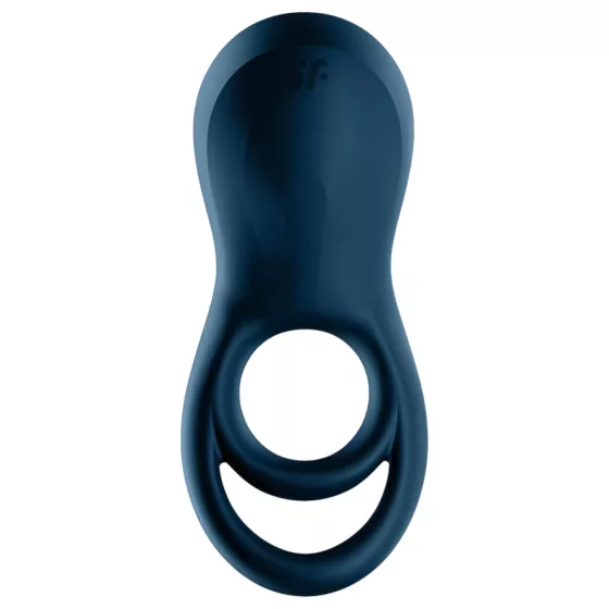 Satisfyer Epic Duo - app-vezérelt, vibrációs péniszgyűrű (fekete)