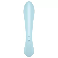 / Satisfyer Triple Oh - akkus, csiklókaros vibrátor (kék)