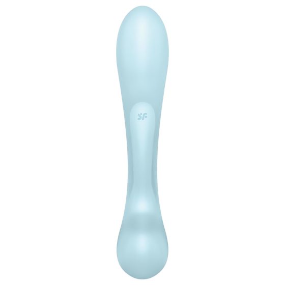 Satisfyer Triple Oh - akkus, csiklókaros vibrátor (kék)