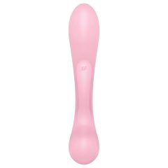 Satisfyer Triple Oh - akkus, csiklókaros vibrátor (pink)