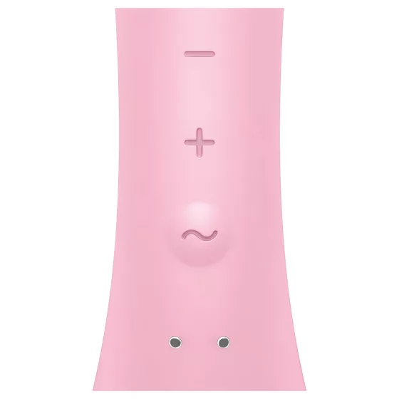 Satisfyer Triple Oh - akkus, csiklókaros vibrátor (pink)