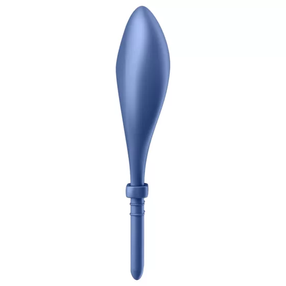 Satisfyer Bullseye - okos vibrációs péniszgyűrű (kék)