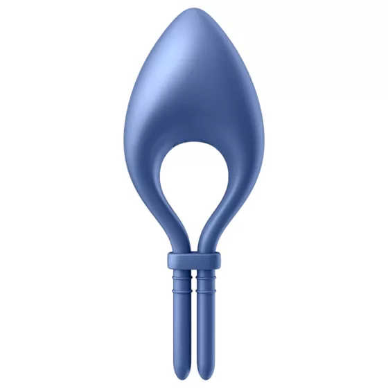 Satisfyer Bullseye - okos vibrációs péniszgyűrű (kék)