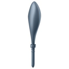   Satisfyer Bullseye - okos vibrációs péniszgyűrű (szürke)