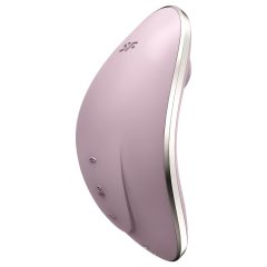   Satisfyer Vulva Lover 1 - léghullámos csikló vibrátor (viola)