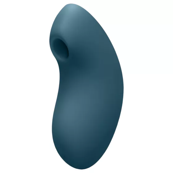 Satisfyer Vulva Lover 2 - akkus léghullámos csikló vibrátor (kék)
