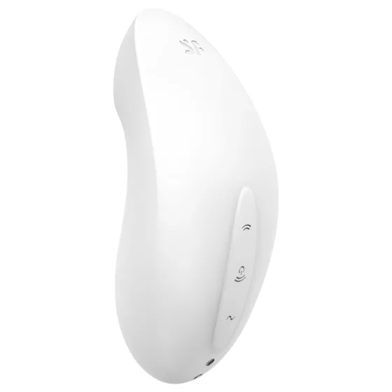 / Satisfyer Vulva Lover 2 - léghullámos csikló vibrátor (fehér)