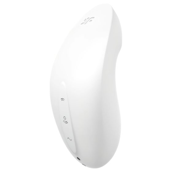 Satisfyer Vulva Lover 2 - léghullámos csikló vibrátor (fehér)