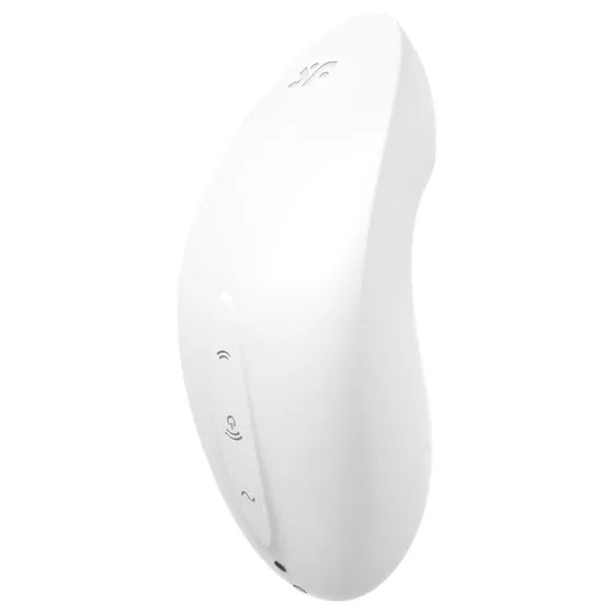 / Satisfyer Vulva Lover 2 - léghullámos csikló vibrátor (fehér)