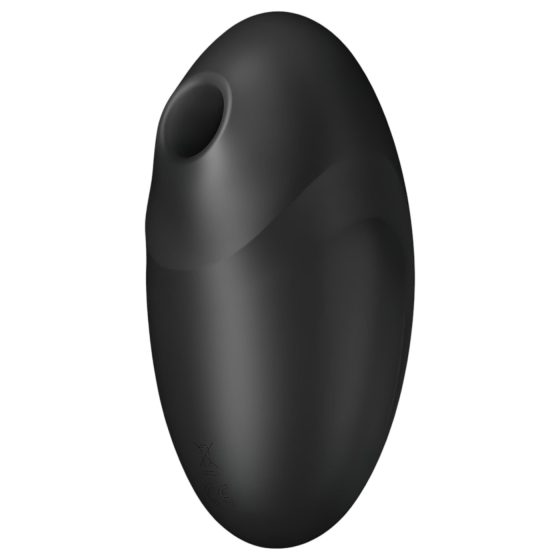 Satisfyer Vulva Lover 3 - léghullámos csiklóizgató (fekete)