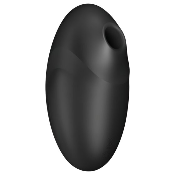 Satisfyer Vulva Lover 3 - léghullámos csiklóizgató (fekete)