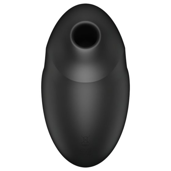 Satisfyer Vulva Lover 3 - léghullámos csiklóizgató (fekete)