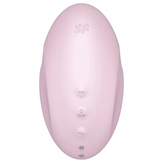 Satisfyer Vulva Lover 3 - akkus, léghullámos csiklóizgató (pink)