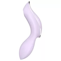   Satisfyer Curvy Trinity 2 - léghullámos 2in1 vibrátor (lila)