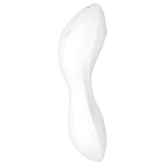 Satisfyer Curvy Trinity 5+ - okos 2in1 vibrátor (fehér)