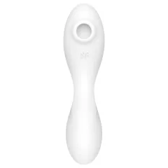 Satisfyer Curvy Trinity 5+ - okos 2in1 vibrátor (fehér)