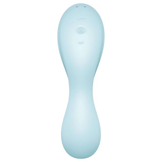 Satisfyer Curvy Trinity 5+ - okos 2in1 vibrátor (kék)
