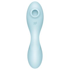 Satisfyer Curvy Trinity 5+ - okos 2in1 vibrátor (kék)