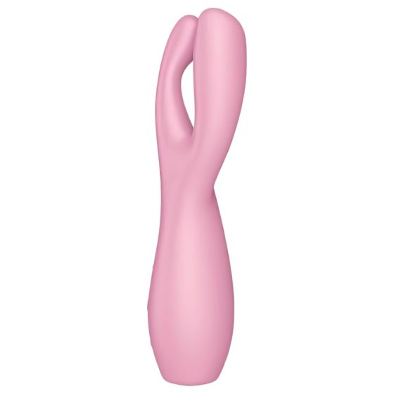Satisfyer Threesome 3 - akkus csikló vibrátor (pink)