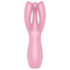 Satisfyer Threesome 3 - akkus csikló vibrátor (pink)