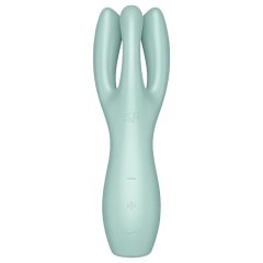 Satisfyer Threesome 3 - akkus csikló vibrátor (menta)