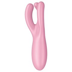 Satisfyer Threesome 4 - okos csikló vibrátor (pink)