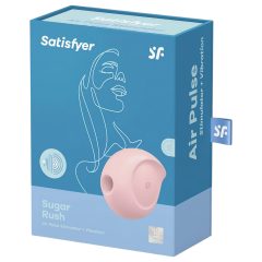   Satisfyer Sugar Rush - léghullámos csikló vibrátor (pink)