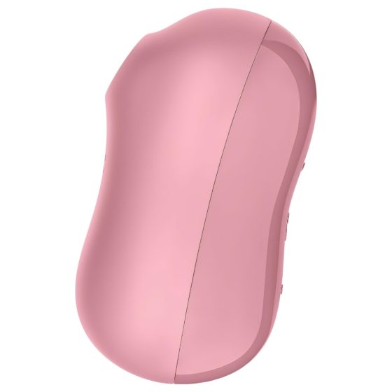 Satisfyer Cotton Candy - léghullámos csikló vibrátor (korall)