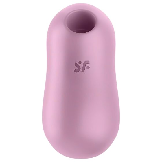 Satisfyer Cotton Candy - akkus léghullámos csikló vibrátor (lila)