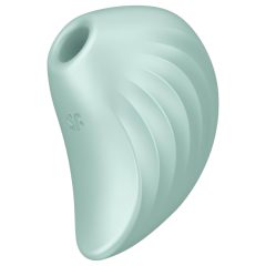  Satisfyer Pearl Diver - léghullámos csikló vibrátor (menta)
