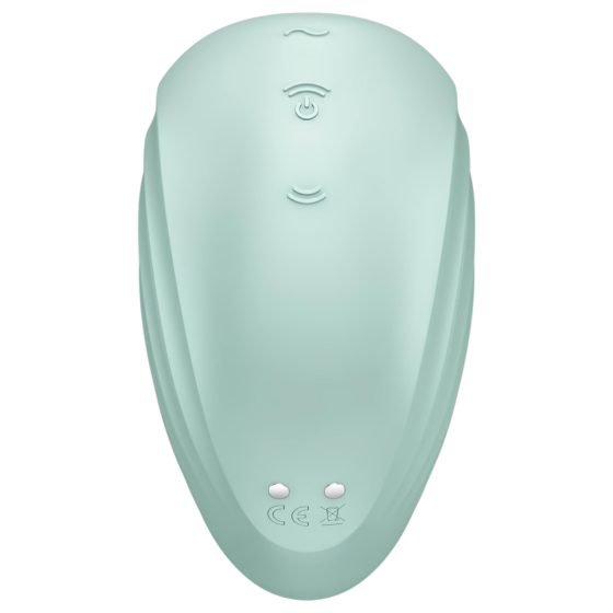 Satisfyer Pearl Diver - léghullámos csikló vibrátor (menta)