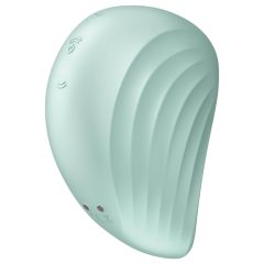   Satisfyer Pearl Diver - léghullámos csikló vibrátor (menta)