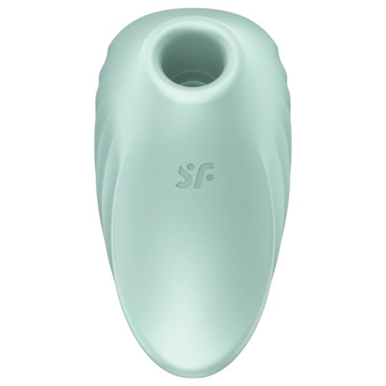 Satisfyer Pearl Diver - léghullámos csikló vibrátor (menta)