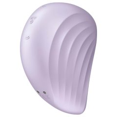   Satisfyer Pearl Diver - léghullámos csikló vibrátor (viola)