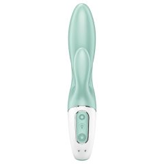   Satisfyer Air Pump Bunny 5 - okos pumpálható vibrátor (menta)