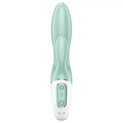   Satisfyer Air Pump Bunny 5 - okos pumpálható vibrátor (menta)