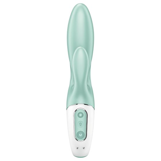 Satisfyer Air Pump Bunny 5 - okos pumpálható vibrátor (menta)