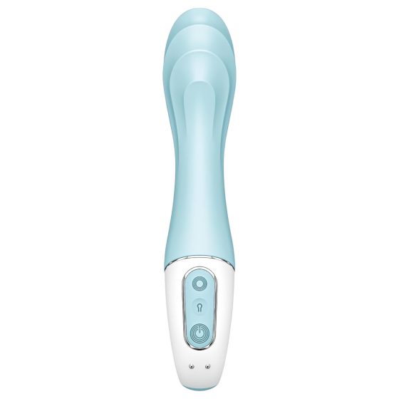 Satisfyer Air Pump Vibrator 5 - okos pumpálható vibrátor (kék)