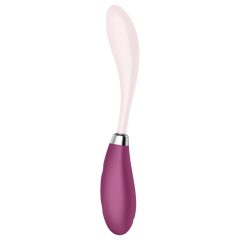   Satisfyer G-Spot Flex 3 - akkus G-pont vibrátor (pink-vörös)