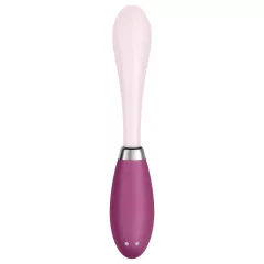   Satisfyer G-Spot Flex 3 - akkus G-pont vibrátor (pink-vörös)