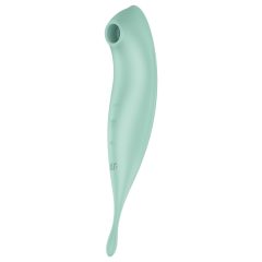 Satisfyer Twirling Pro - okos 2in1 csikló vibrátor (menta)