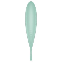 Satisfyer Twirling Pro - okos 2in1 csikló vibrátor (menta)