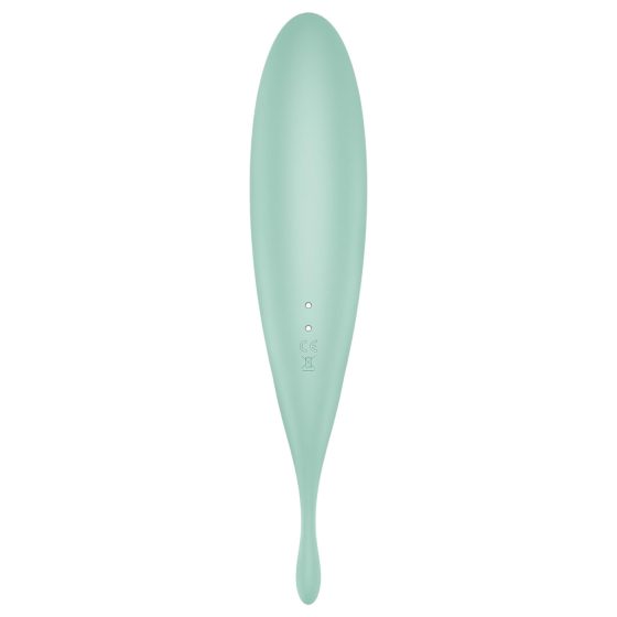 Satisfyer Twirling Pro - okos 2in1 csikló vibrátor (menta)