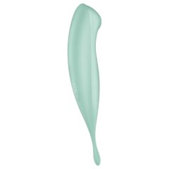 Satisfyer Twirling Pro - okos 2in1 csikló vibrátor (menta)