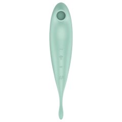 Satisfyer Twirling Pro - okos 2in1 csikló vibrátor (menta)